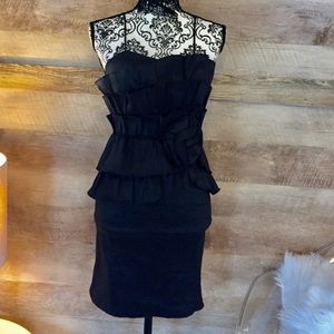 Grace Artsy Black Party Dress